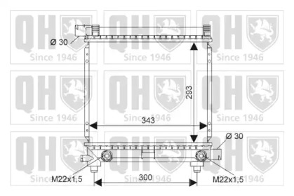 Теплообменник QUINTON HAZELL QER1732