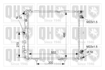 Теплообменник QUINTON HAZELL QER1733