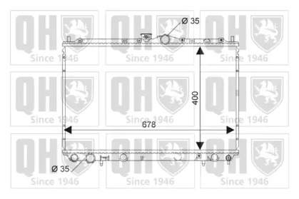 Теплообменник QUINTON HAZELL QER1768