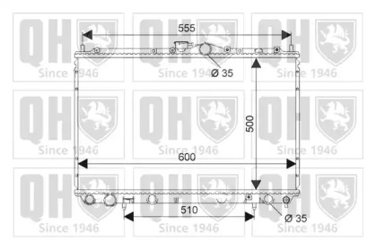 Теплообменник QUINTON HAZELL QER1770