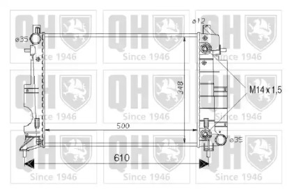 Теплообменник QUINTON HAZELL QER1777