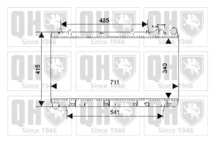 Теплообменник QUINTON HAZELL QER1787