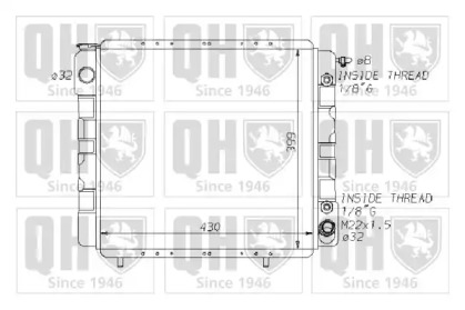Теплообменник QUINTON HAZELL QER1881