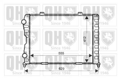 Теплообменник QUINTON HAZELL QER1894