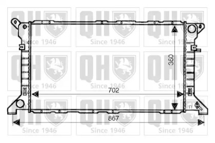 Теплообменник QUINTON HAZELL QER2011