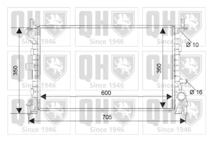 Теплообменник QUINTON HAZELL QER2015