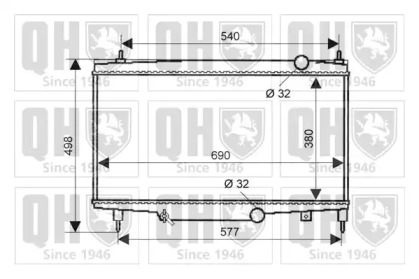 Теплообменник QUINTON HAZELL QER2033