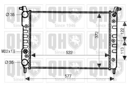 Теплообменник QUINTON HAZELL QER2037