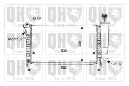 Теплообменник QUINTON HAZELL QER2043