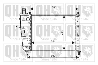 Теплообменник QUINTON HAZELL QER2044