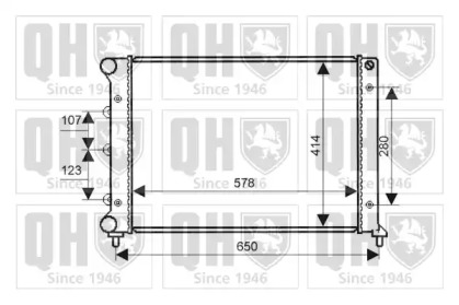 Теплообменник QUINTON HAZELL QER2045