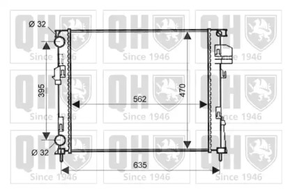 Теплообменник QUINTON HAZELL QER2070