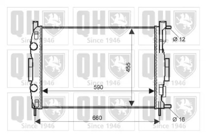 Теплообменник QUINTON HAZELL QER2072