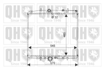 Теплообменник QUINTON HAZELL QER2075