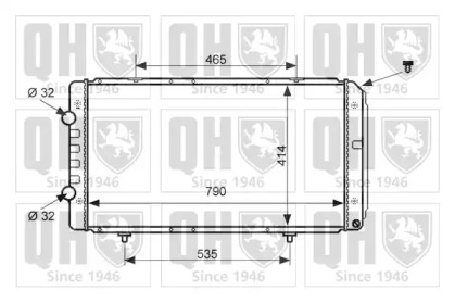 Теплообменник QUINTON HAZELL QER2084