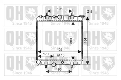 Теплообменник QUINTON HAZELL QER2090