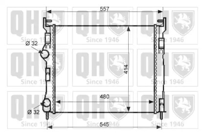 Теплообменник QUINTON HAZELL QER2095