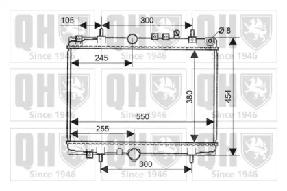 Теплообменник QUINTON HAZELL QER2102