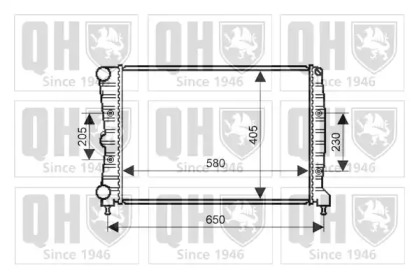 Теплообменник QUINTON HAZELL QER2114