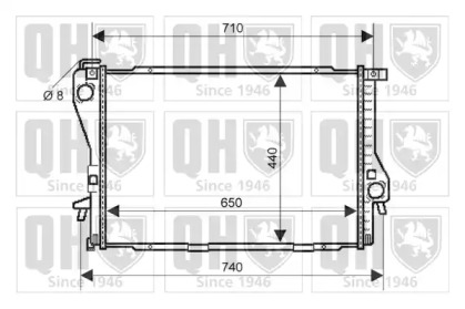 Теплообменник QUINTON HAZELL QER2117