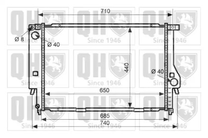 Теплообменник QUINTON HAZELL QER2120