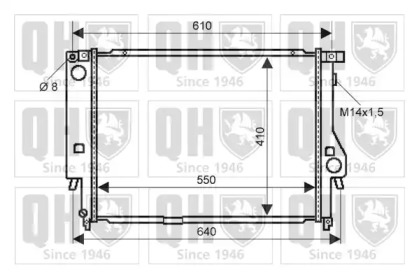 Теплообменник QUINTON HAZELL QER2121