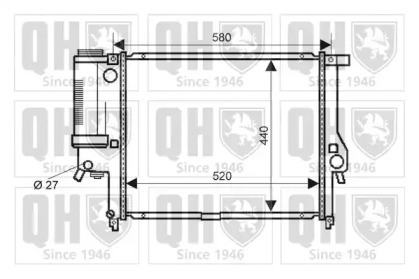 Теплообменник QUINTON HAZELL QER2122