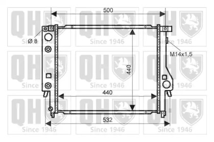 Теплообменник QUINTON HAZELL QER2125