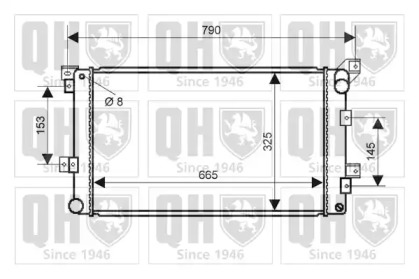 Теплообменник QUINTON HAZELL QER2127