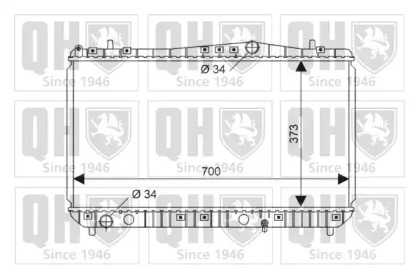 Теплообменник QUINTON HAZELL QER2133