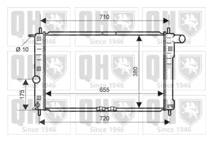 Теплообменник QUINTON HAZELL QER2134