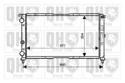 Теплообменник QUINTON HAZELL QER2135