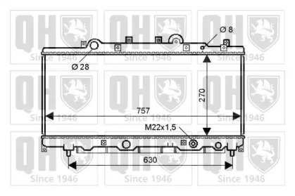 Теплообменник QUINTON HAZELL QER2138