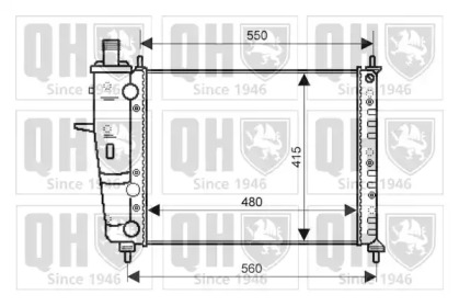 Теплообменник QUINTON HAZELL QER2139