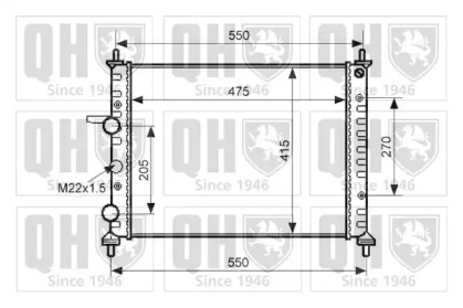 Теплообменник QUINTON HAZELL QER2141