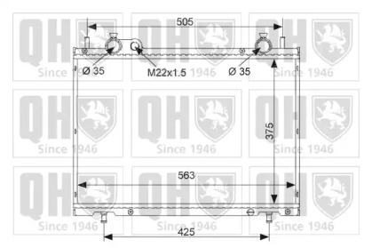 Теплообменник QUINTON HAZELL QER2142