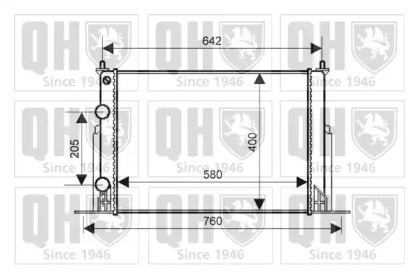 Теплообменник QUINTON HAZELL QER2146