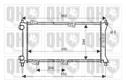 Теплообменник QUINTON HAZELL QER2147