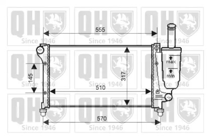 Теплообменник QUINTON HAZELL QER2148