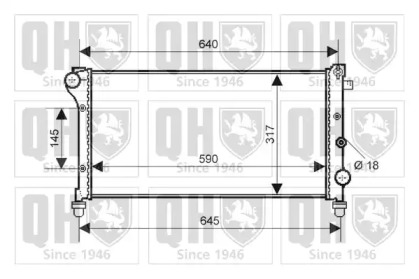 Теплообменник QUINTON HAZELL QER2149