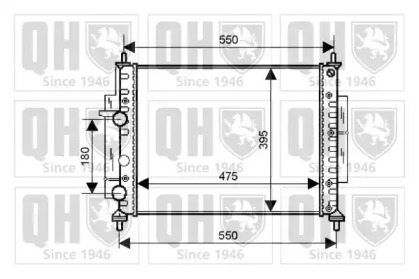 Теплообменник QUINTON HAZELL QER2157