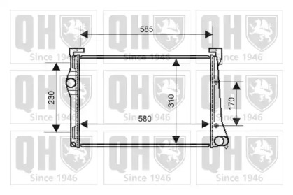 Теплообменник QUINTON HAZELL QER2159