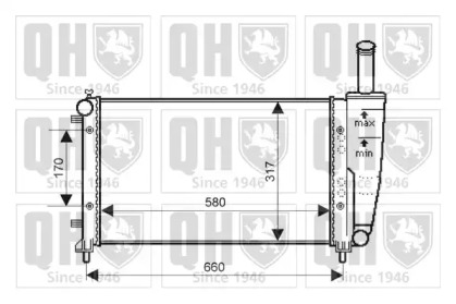 Теплообменник QUINTON HAZELL QER2160