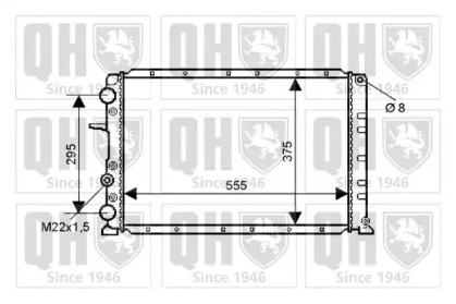 Теплообменник QUINTON HAZELL QER2161