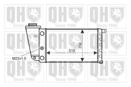 Теплообменник QUINTON HAZELL QER2164