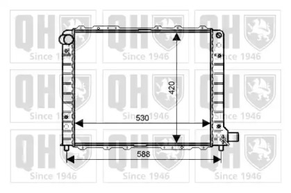 Теплообменник QUINTON HAZELL QER2167