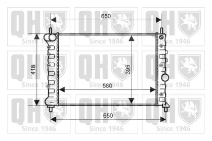 Теплообменник QUINTON HAZELL QER2170