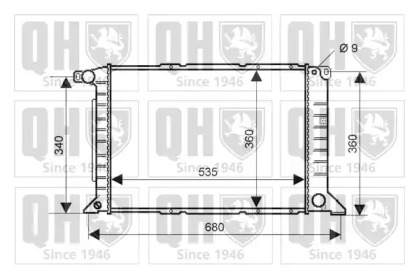 Теплообменник QUINTON HAZELL QER2185