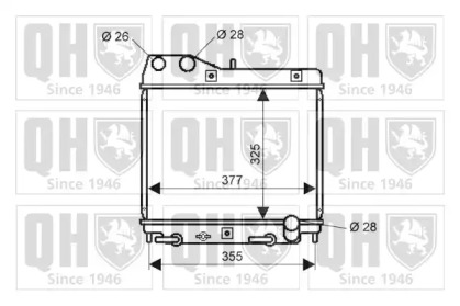 Теплообменник QUINTON HAZELL QER2187