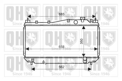 Теплообменник QUINTON HAZELL QER2188